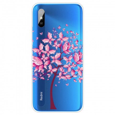 Skal För Xiaomi Redmi 9A Rosa Trädtopp