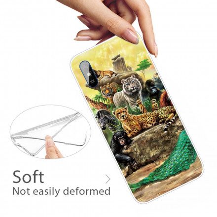 Skal För Xiaomi Redmi 9A Safaridjur