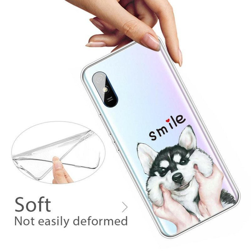 Skal För Xiaomi Redmi 9A Smile Dog