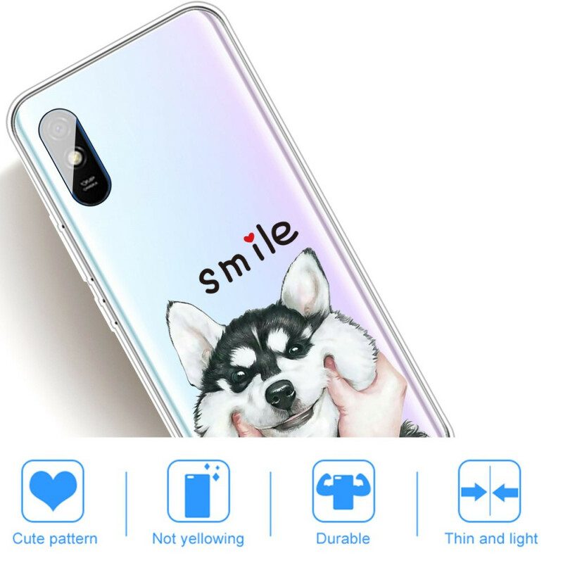 Skal För Xiaomi Redmi 9A Smile Dog