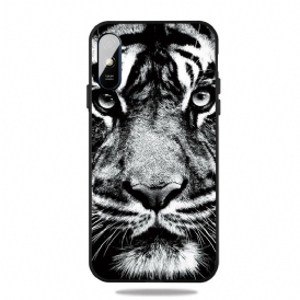 Skal För Xiaomi Redmi 9A Svartvit Tiger