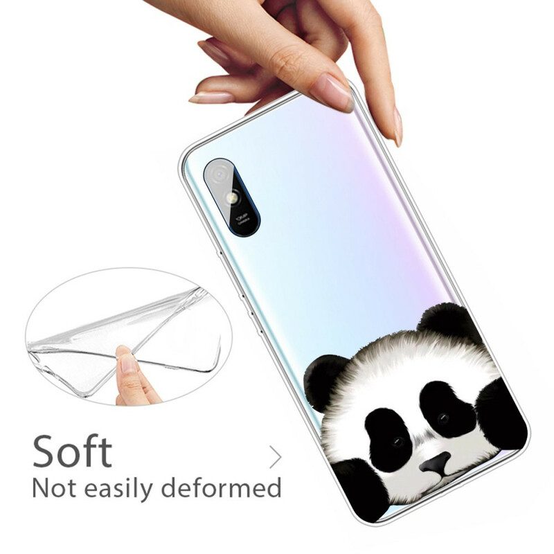 Skal För Xiaomi Redmi 9A Transparent Panda