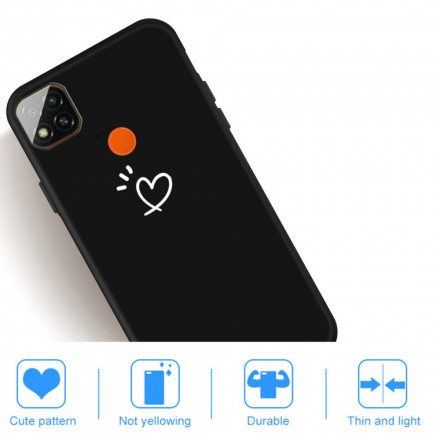 Skal För Xiaomi Redmi 9C Beating Heart Silikon