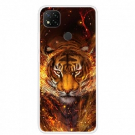 Skal För Xiaomi Redmi 9C Brandtiger