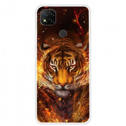 Skal För Xiaomi Redmi 9C Brandtiger