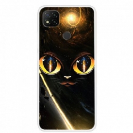 Skal För Xiaomi Redmi 9C Galaxy Cat