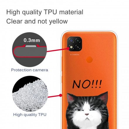 Skal För Xiaomi Redmi 9C Katten Som Säger Nej