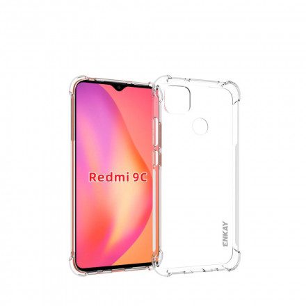 Skal För Xiaomi Redmi 9C Kombo Och Härdat Glasskärm Enkay