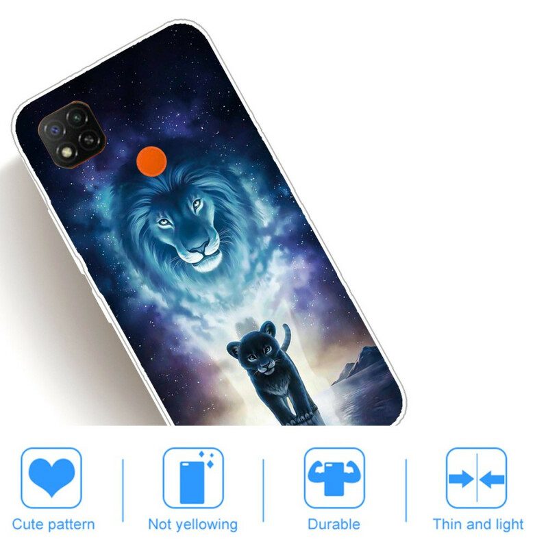 Skal För Xiaomi Redmi 9C Lejonunge