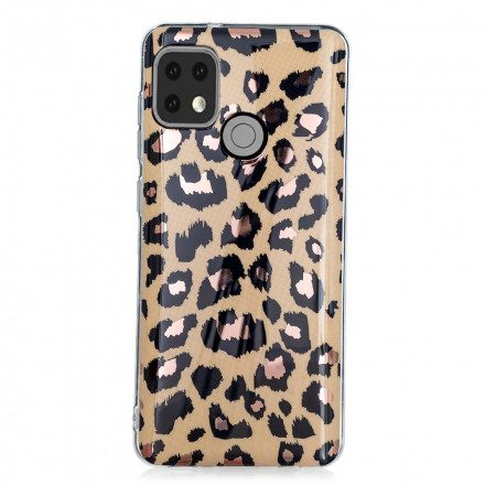 Skal För Xiaomi Redmi 9C Marmor I Leopardstil