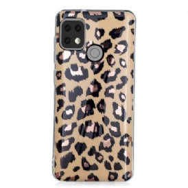 Skal För Xiaomi Redmi 9C Marmor I Leopardstil