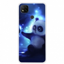 Skal För Xiaomi Redmi 9C Panda I Rymden