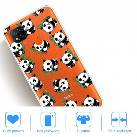 Skal För Xiaomi Redmi 9C Små Pandor