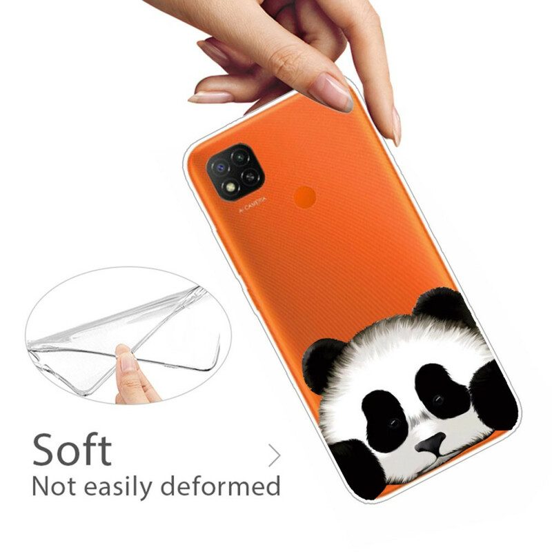 Skal För Xiaomi Redmi 9C Transparent Panda