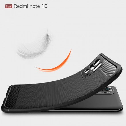Skal För Xiaomi Redmi Note 10 / 10S Borstad Kolfiber