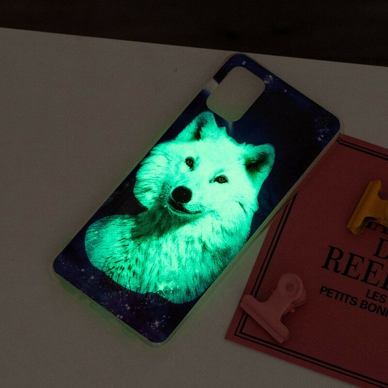Skal För Xiaomi Redmi Note 10 / 10S Fluorescerande Wolf Series