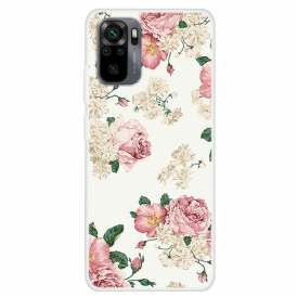 Skal För Xiaomi Redmi Note 10 / 10S Frihetsblommor