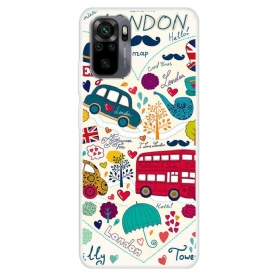 Skal För Xiaomi Redmi Note 10 / 10S London Life