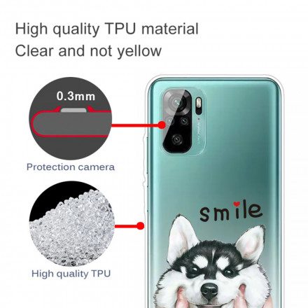 Skal För Xiaomi Redmi Note 10 / 10S Smile Dog