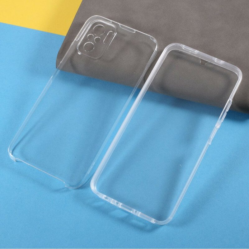 Skal För Xiaomi Redmi Note 10 / 10S Transparent Framsida Baksida