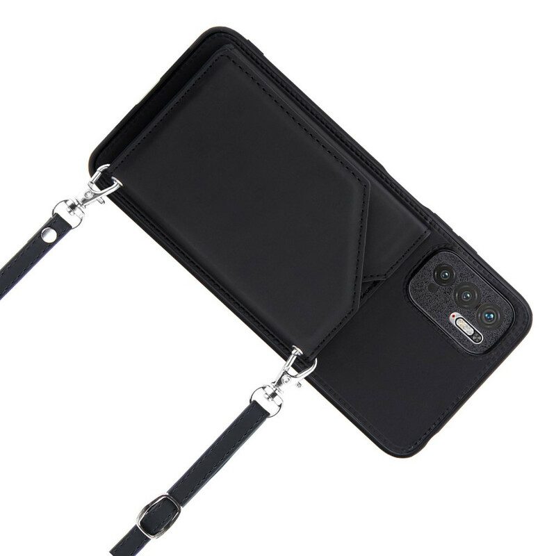 Skal För Xiaomi Redmi Note 10 5G / Poco M3 Pro 5G Axelrem Korthållare