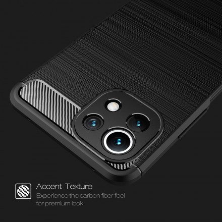 Skal För Xiaomi Redmi Note 10 5G / Poco M3 Pro 5G Borstad Kolfiber