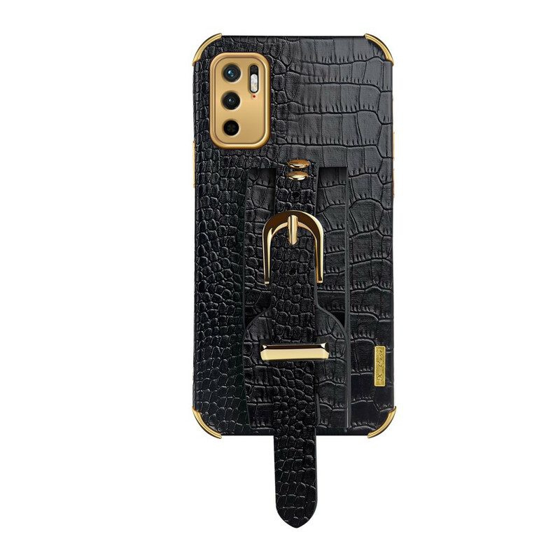 Skal För Xiaomi Redmi Note 10 5G / Poco M3 Pro 5G Croc Armband