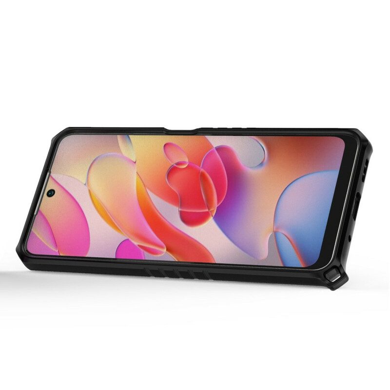 Skal För Xiaomi Redmi Note 10 5G / Poco M3 Pro 5G Honeycomb Med Ring