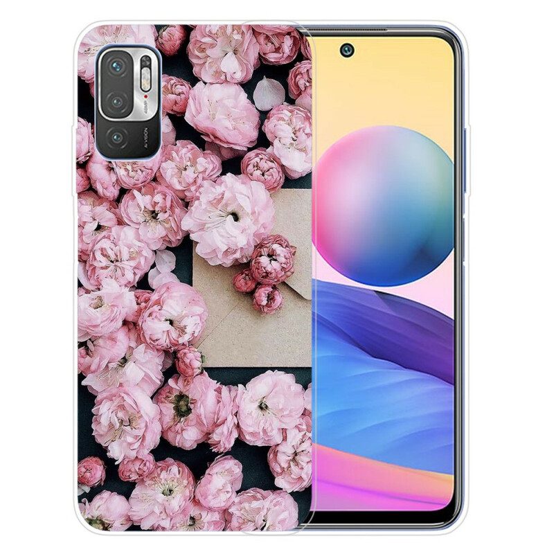 Skal För Xiaomi Redmi Note 10 5G / Poco M3 Pro 5G Intensiva Blommor