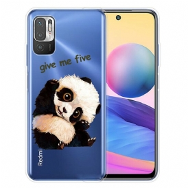 Skal För Xiaomi Redmi Note 10 5G / Poco M3 Pro 5G Panda Ge Mig Fem