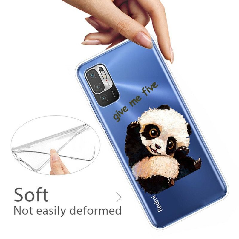 Skal För Xiaomi Redmi Note 10 5G / Poco M3 Pro 5G Panda Ge Mig Fem