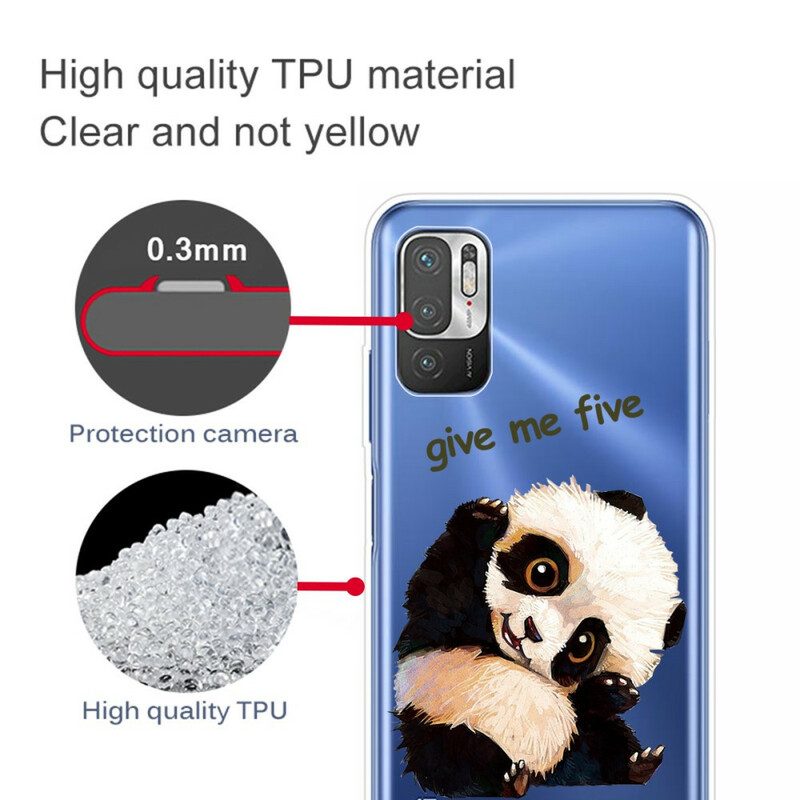 Skal För Xiaomi Redmi Note 10 5G / Poco M3 Pro 5G Panda Ge Mig Fem