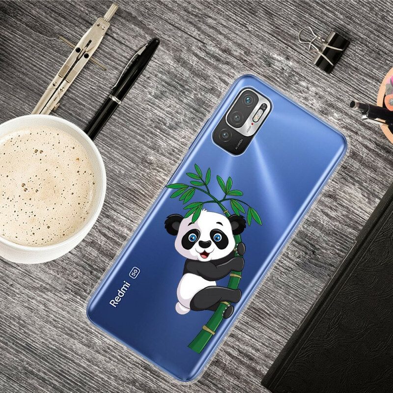 Skal För Xiaomi Redmi Note 10 5G / Poco M3 Pro 5G Panda På Bambu