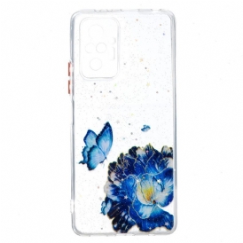 Skal För Xiaomi Redmi Note 10 Pro Blommig Fjärilshybrid