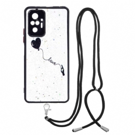 Skal För Xiaomi Redmi Note 10 Pro Kärlek Med Sladd