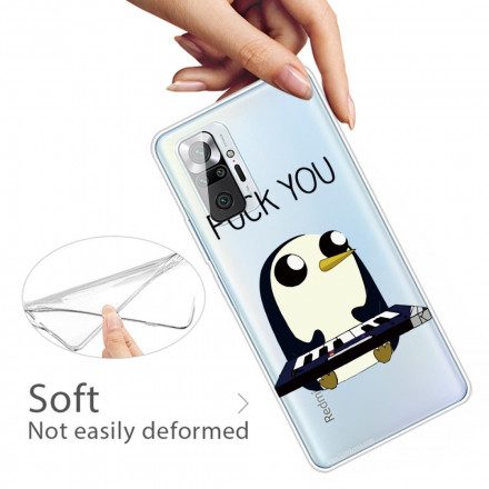 Skal För Xiaomi Redmi Note 10 Pro Pingvin Knullar Dig