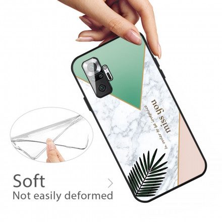 Skal För Xiaomi Redmi Note 10 Pro Stiliserad Marmor