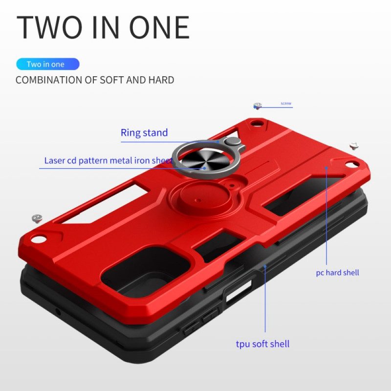 Skal För Xiaomi Redmi Note 10 Pro Stödring Av Metall