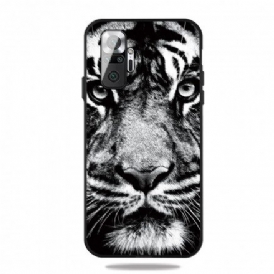 Skal För Xiaomi Redmi Note 10 Pro Svartvit Tiger