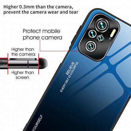 Skal För Xiaomi Redmi Note 10 Pro Var Dig Själv Härdat Glas