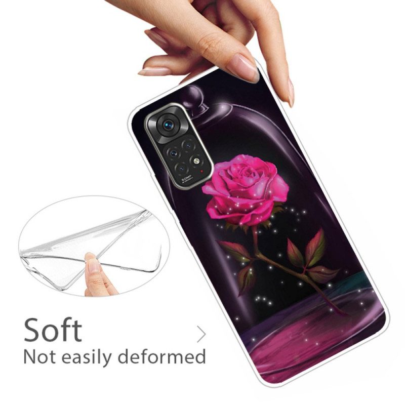Skal För Xiaomi Redmi Note 11 / 11S Magisk Rosa