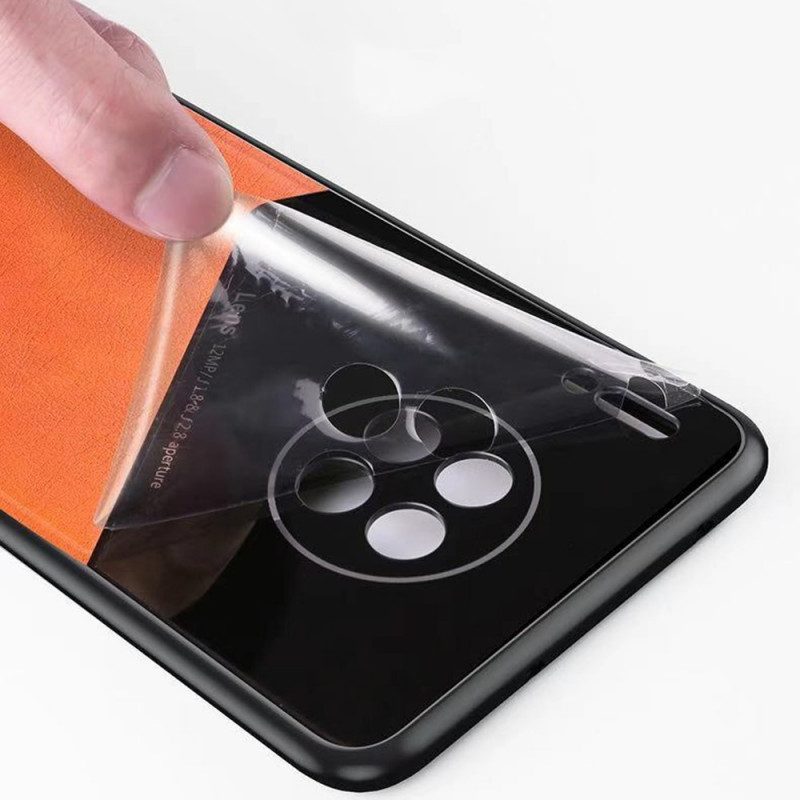 Skal För Xiaomi Redmi Note 11 / 11S Magnetisk Lädereffekt