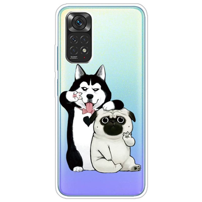 Skal För Xiaomi Redmi Note 11 / 11S Roliga Hundar