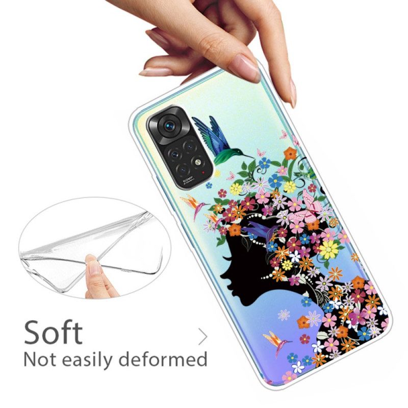 Skal För Xiaomi Redmi Note 11 / 11S Snyggt Blomhuvud