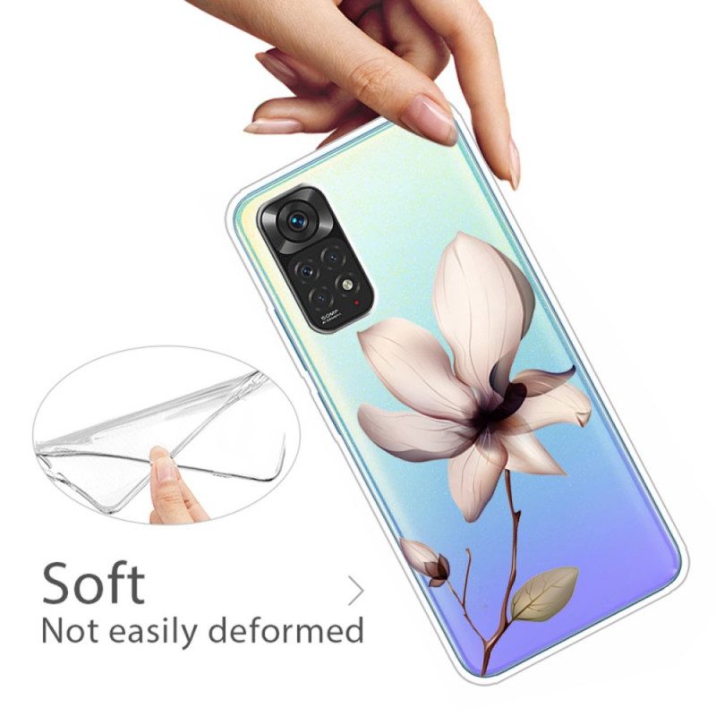 Skal För Xiaomi Redmi Note 11 / 11S Transparent Blomma