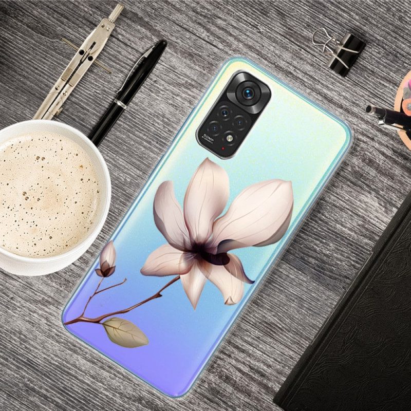 Skal För Xiaomi Redmi Note 11 / 11S Transparent Blomma