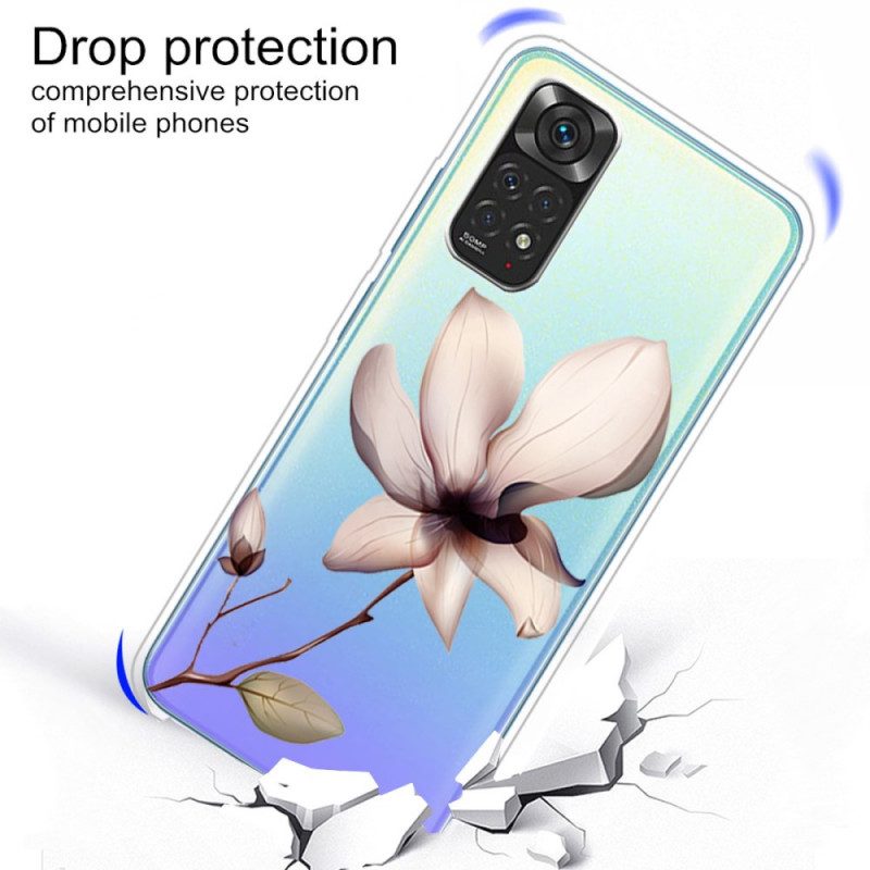 Skal För Xiaomi Redmi Note 11 / 11S Transparent Blomma