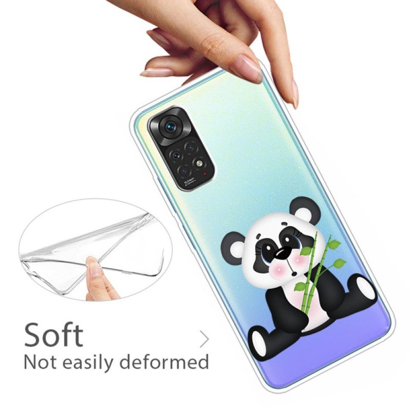 Skal För Xiaomi Redmi Note 11 / 11S Transparent Sad Panda