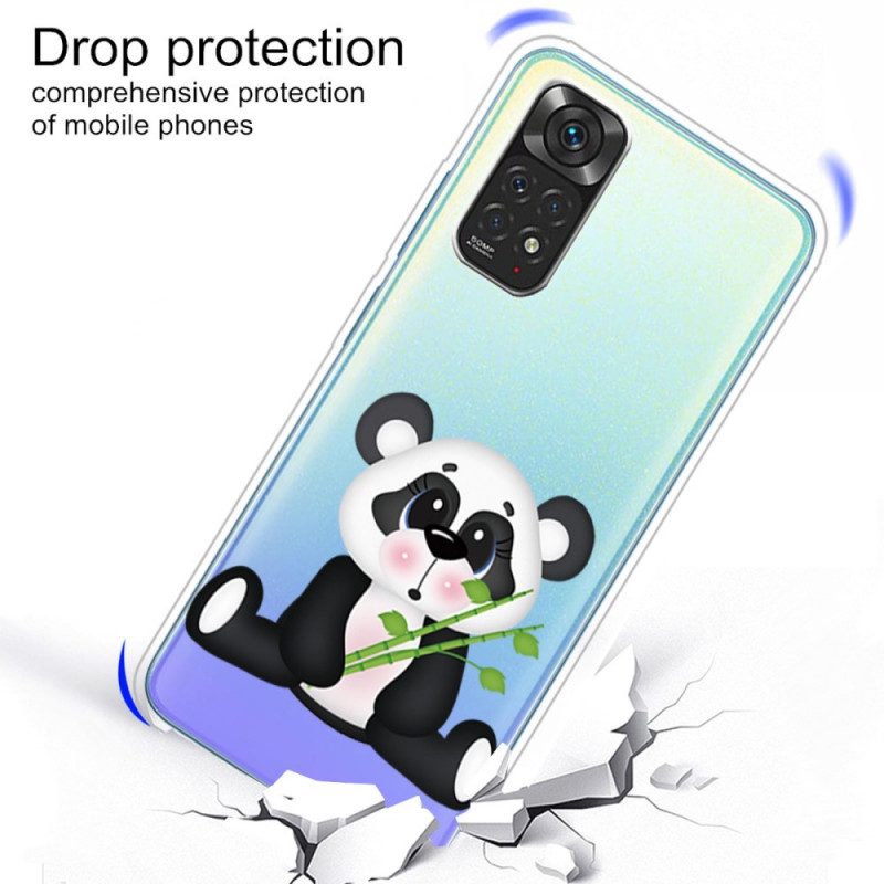 Skal För Xiaomi Redmi Note 11 / 11S Transparent Sad Panda