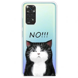 Skal För Xiaomi Redmi Note 11 Pro 4G / 5G Katten Som Säger Nej